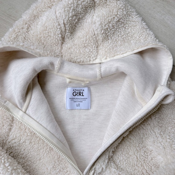 Athleta Girl So Snug Sherpa Jacket Large - Picture 4 of 11